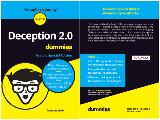 The Industry’s First “Deception 2.0 for Dummies” Book