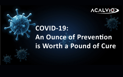 COVID-19: An Ounce of Prevention is Worth a Pound of Cure
