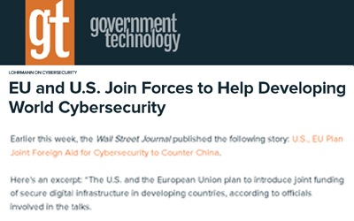EU and U.S. Join Forces to Help Developing World Cybersecurity