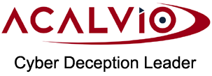 Logo of Acalvio, a leading company in cyber deception technology