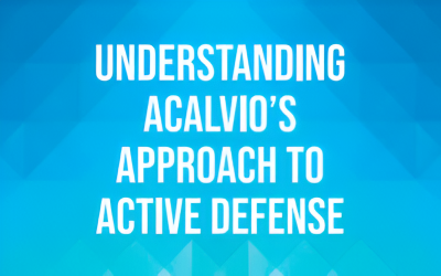 Acalvio Approach to Active Defense.