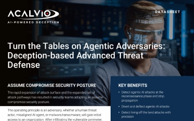 Acalvio ShadowPlex advanced threat defense diagram