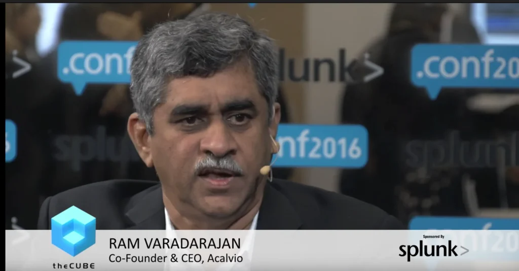 Ram Varadarajan, co founder & CEO, Acalvio. Sponsored by Splunk.